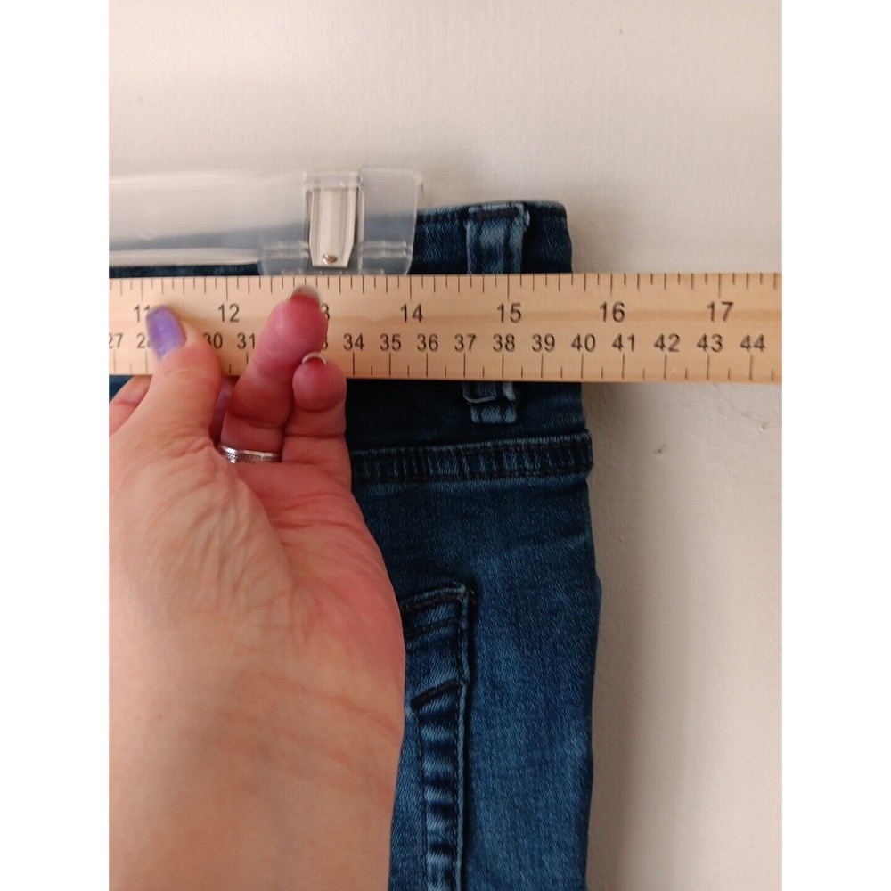 The Perfect Jean NYC Skinny Fit Jeans Stretch Denim Mens 31x30 Blue Pants Cotton - Picture 10 of 16